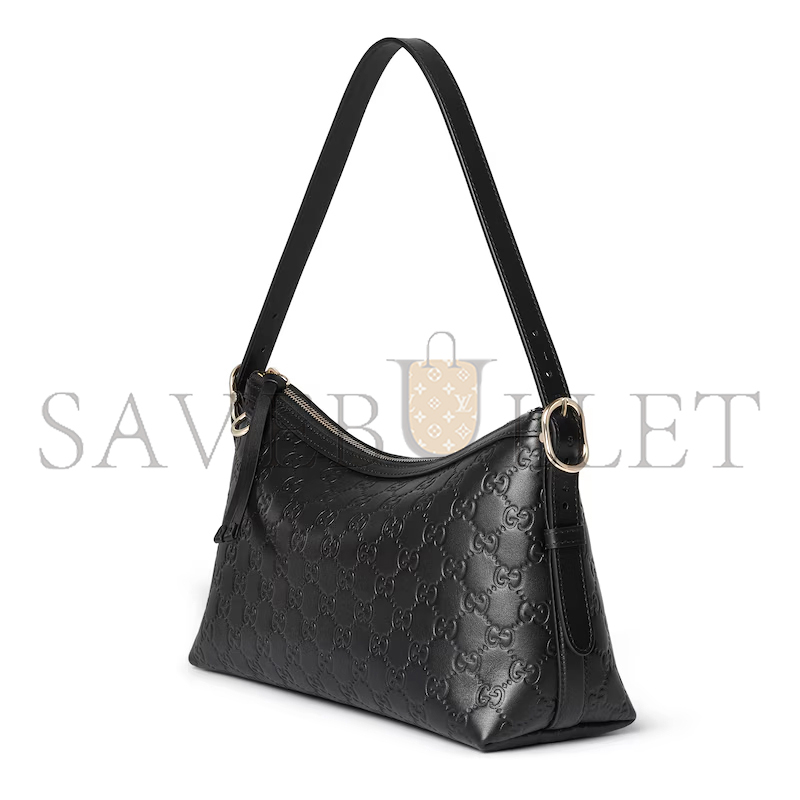 GUCCI GG EMBLEM MEDIUM SHOULDER BAG 847449 (30*19*11cm) GUCCI GG EMBLEM MEDIUM SHOULDER BAG 847449 (30*19*11cm)